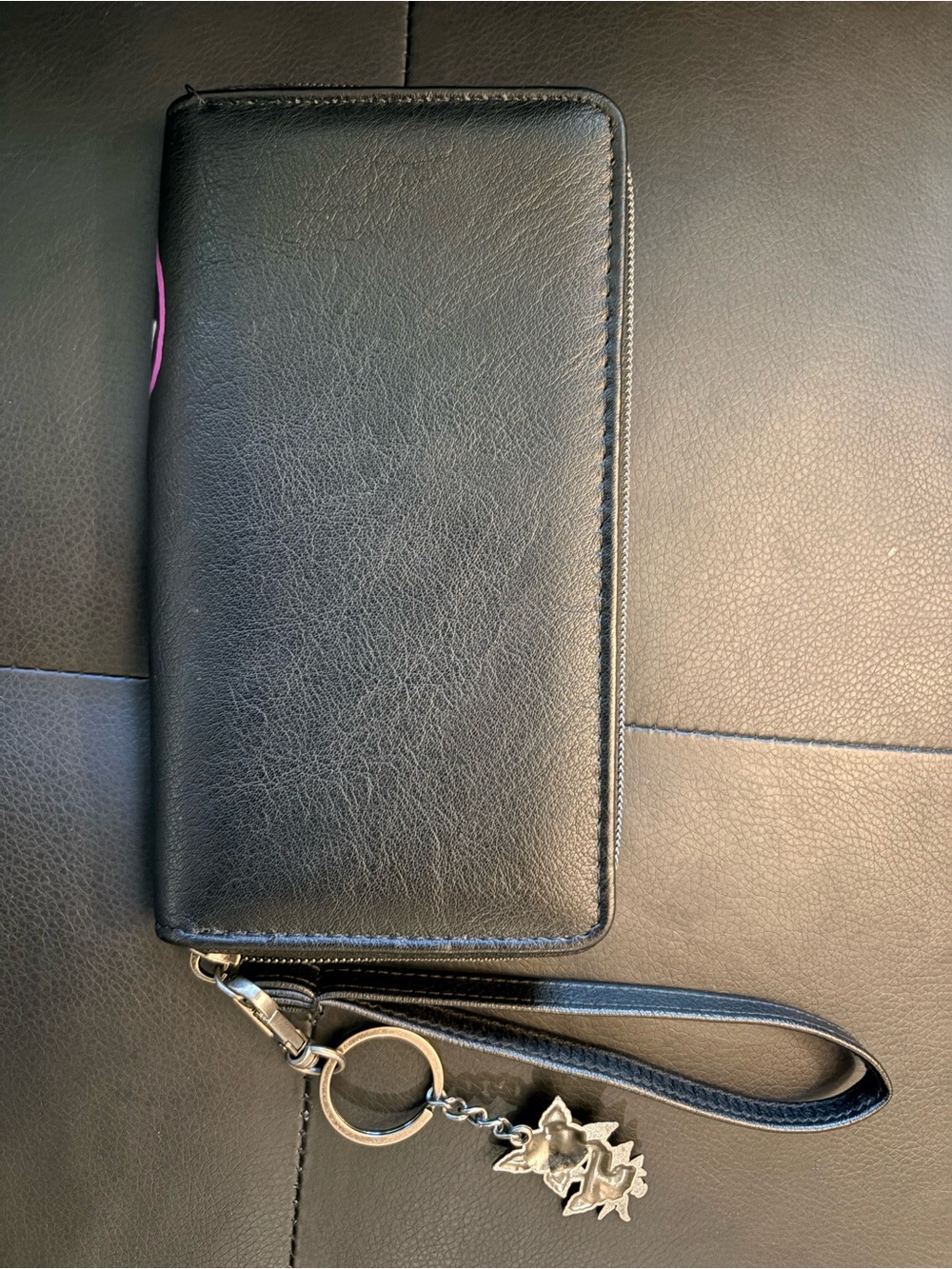 Ed Hardy 'Love Kills Slowly' Iconic Tattoo Wristlet/Wallet Black - Picture 5 of 8